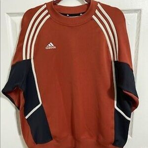Vintage Burnt Orange Adidas Sweater
